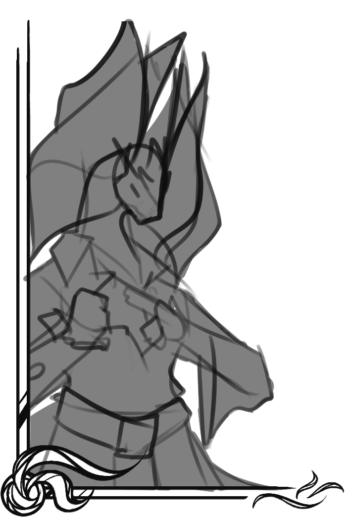 the mutineer aniela exposing his chest